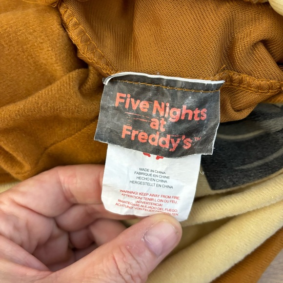 Rubies Five Nights at Freddy’s FNAF Beaver Halloween Dress Up Costume Adult - Picture 5 of 7